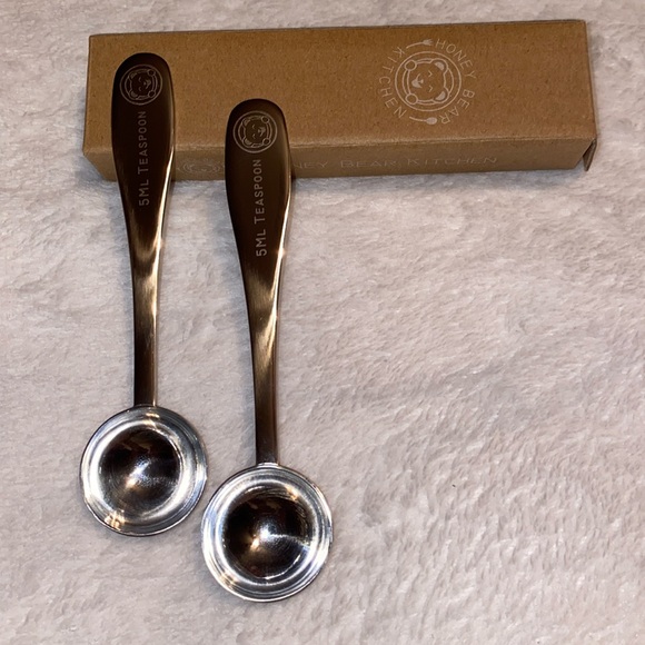Honey Bear 5ml measuring scoop spoons (set of 2) - Picture 5 of 9